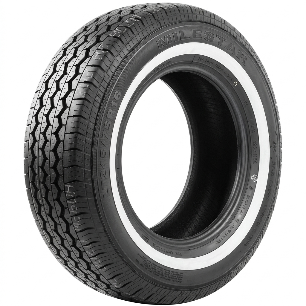 205/75R14C POWERTRAC VANMARCH 109/107R WHITE WALL